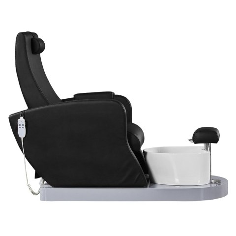Fotel spa do pedicure Azzurro 016A czarny z hydromasażem Fotel spa do pedicure Azzurro 016A czarny z hydromasażem