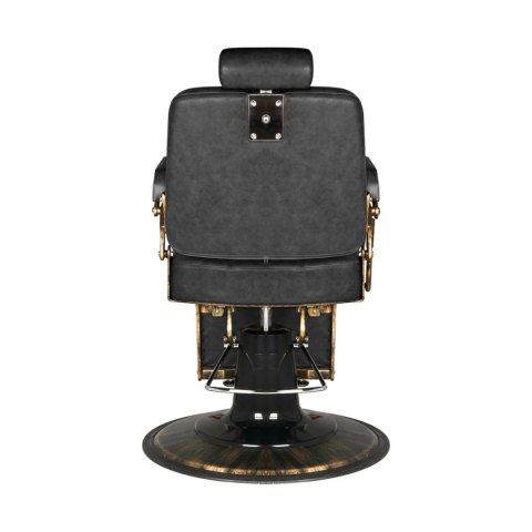 Gabbiano fotel barberski Boss HD Old Leather czarny Gabbiano fotel barberski Boss HD Old Leather czarny
