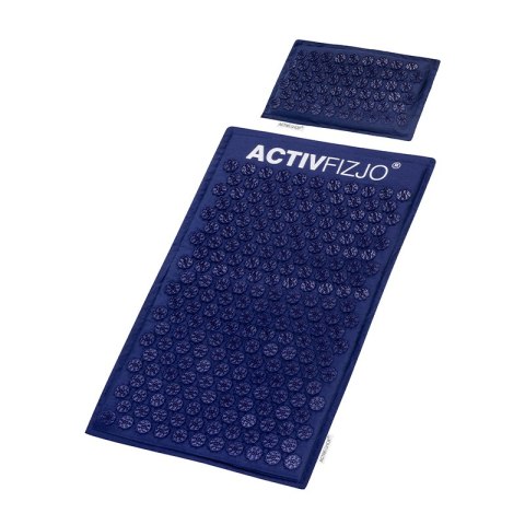 Mata do akupresury ActivFizjo premium natural granatowa z poduszką Mata do akupresury ActivFizjo premium natural granatowa z poduszką