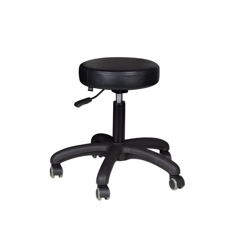 Taboret kosmetyczny AM-303-2 czarny Taboret kosmetyczny AM-303-2 czarny