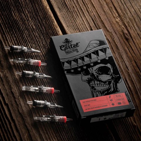 Cartridge do tatuażu El Cartel V2 - 0.30 7 RM-W LongTaper 10szt. Cartridge do tatuażu El Cartel V2 - 0.30 7 RM-W LongTaper 10szt.