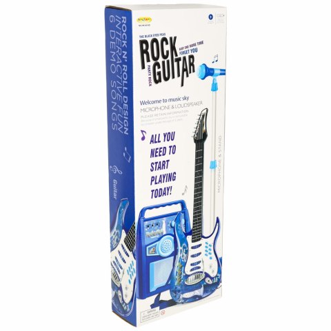 Gitara elektryczna niebieska IMPORT Gitara elektryczna niebieska IMPORT