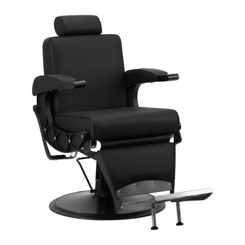 Gabbiano fotel barberski Continental czarny Gabbiano fotel barberski Continental czarny