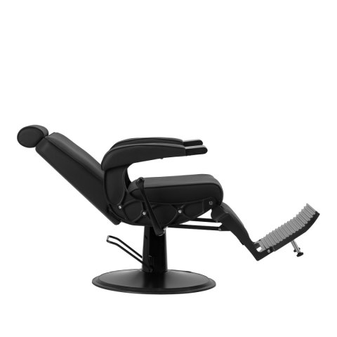 Gabbiano fotel barberski Continental czarny Gabbiano fotel barberski Continental czarny