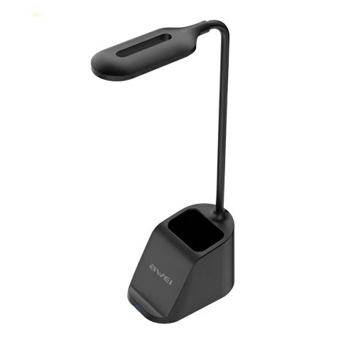 Lampka LED Awei W20 z ładowarka indukcyjną Lampka LED Awei W20 z ładowarka indukcyjną