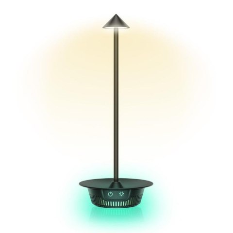 Lampka LED Techly bezprzewodowa stołowa dotykowa, RGB Lampka LED Techly bezprzewodowa stołowa dotykowa, RGB