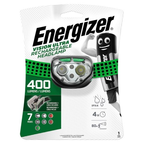 Latarka czołowa, czołówka Energizer Vision Ultra Rechargeable Headlamp Latarka czołowa, czołówka Energizer Vision Ultra Rechargeable Headlamp