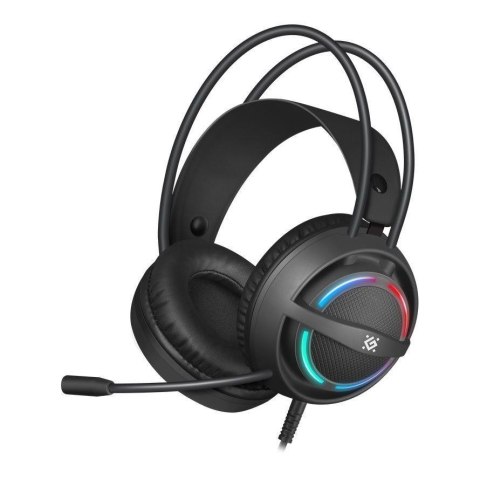 Słuchawki z mikrofonem Defender DEXTER podświetlane RGB Gaming + GRA Słuchawki z mikrofonem Defender DEXTER podświetlane RGB Gaming + GRA