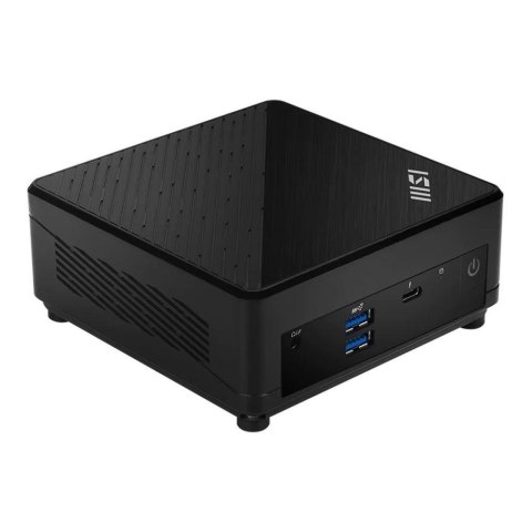 Komputer PC MSI Cubi 5 12M-002EU i5-1235U/8GB/SSD512GB/IrisXe/802.11 AX/BT 5.3/W11P Black Komputer PC MSI Cubi 5 12M-002EU i5-1235U/8GB/SSD512GB/IrisXe/802.11 AX/BT 5.3/W11P Black