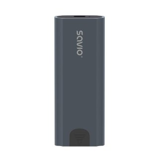 Obudowa na dysk M.2 SDD NVMe SAVIO AK-67, USB 3.1 Gen.2, 10 Gbps, szara