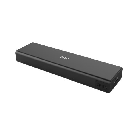 Obudowa na dysk Silicon Power Armor PD60 M.2 2230/2242/2260/2280 PCIe NVMe/SATA USB-C 3.2 gen. 2 czarna Obudowa na dysk Silicon Power Armor PD60 M.2 2230/2242/2260/2280 PCIe NVMe/SATA USB-C 3.2 gen. 2 czarna