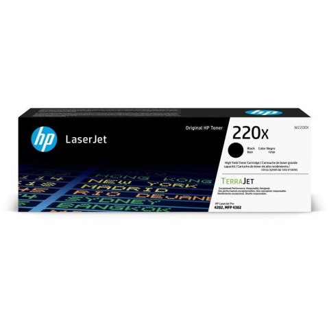 Toner HP 220X (W2200X) Black 7500str. Toner HP 220X (W2200X) Black 7500str.