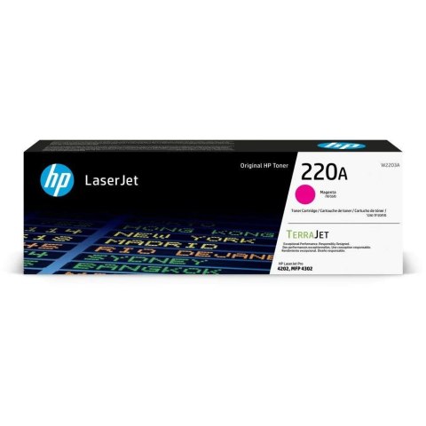 Toner HP 220A (W2203A) Magenta 1800str. Toner HP 220A (W2203A) Magenta 1800str.