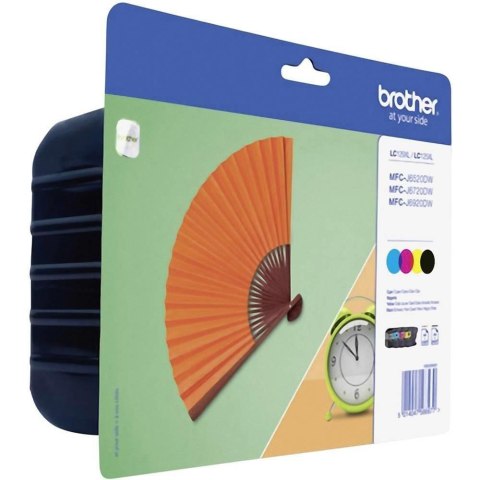 Zestaw tuszy Brother LC129XLVALBP CMYK XL Zestaw tuszy Brother LC129XLVALBP CMYK XL