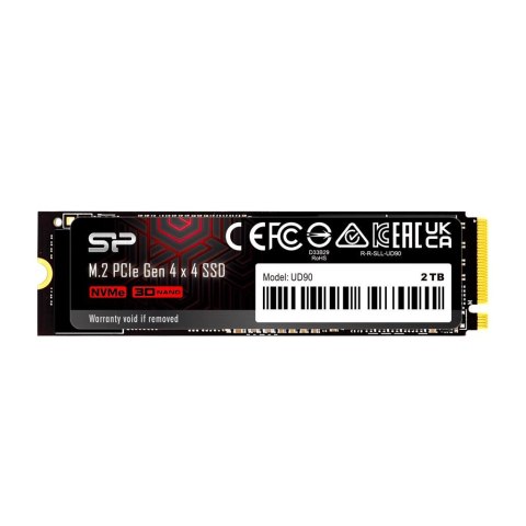 Dysk SSD Silicon Power UD90 2TB M.2 PCIe Gen4x4 NVMe (5000/4800 MB/s) Dysk SSD Silicon Power UD90 2TB M.2 PCIe Gen4x4 NVMe (5000/4800 MB/s)