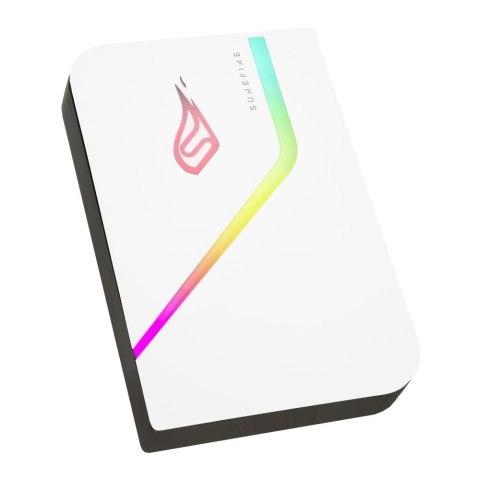 Dysk zewnętrzny SSD SureFire PyroDrive Gaming 1TB USB 3.2 Gen 1 (460/440 MB/s) biały Dysk zewnętrzny SSD SureFire PyroDrive Gaming 1TB USB 3.2 Gen 1 (460/440 MB/s) biały
