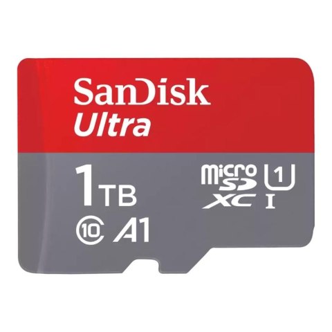 Karta pamięci MicroSDXC SanDisk Ultra 1TB A1 C10 UHS-I Karta pamięci MicroSDXC SanDisk Ultra 1TB A1 C10 UHS-I