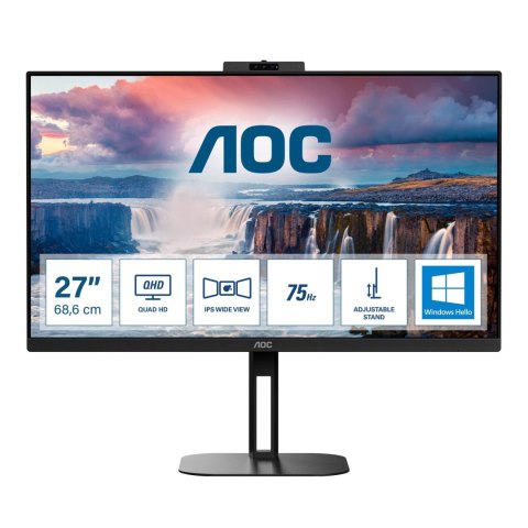 Monitor AOC 27" Q27V5CW/BK HDMI DP USB-C głośniki 5Wx2 Monitor AOC 27" Q27V5CW/BK HDMI DP USB-C głośniki 5Wx2