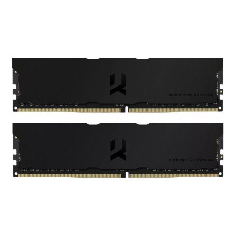Pamięć DDR4 GOODRAM IRDM PRO Deep Black 64GB (2x32GB) 3600MHz CL18 1,35V Black Pamięć DDR4 GOODRAM IRDM PRO Deep Black 64GB (2x32GB) 3600MHz CL18 1,35V Black