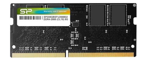 Pamięć SODIMM DDR4 Silicon Power 8GB (1x8GB) 2666MHz CL19 1,2V Pamięć SODIMM DDR4 Silicon Power 8GB (1x8GB) 2666MHz CL19 1,2V
