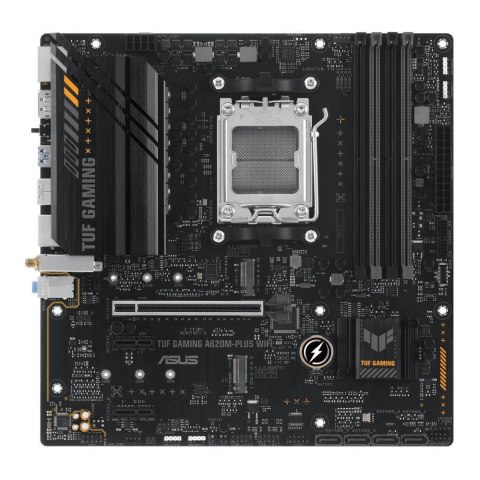 Płyta Asus TUF GAMING A620M-PLUS WIFI /AMD A620/DDR5/SATA3/M.2/USB3.0/WiFi/BT/PCIe4.0/AM5/mATX Płyta Asus TUF GAMING A620M-PLUS WIFI /AMD A620/DDR5/SATA3/M.2/USB3.0/WiFi/BT/PCIe4.0/AM5/mATX