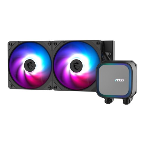 Chłodzenie wodne MSI MAG CORELIQUID A13 240 ARGB 2x120mm Chłodzenie wodne MSI MAG CORELIQUID A13 240 ARGB 2x120mm
