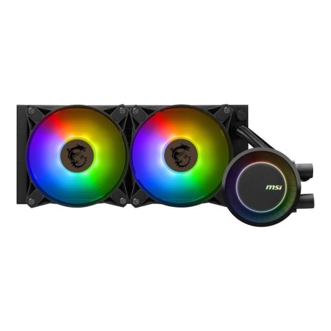 Chłodzenie wodne MSI MAG CORELIQUID E240 ARGB 2x120mm Chłodzenie wodne MSI MAG CORELIQUID E240 ARGB 2x120mm