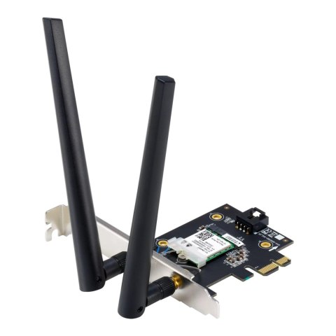 Karta sieciowa Asus PCE-BE6500 Wi-Fi 7 BE6500 Bluetooth 5.4 Karta sieciowa Asus PCE-BE6500 Wi-Fi 7 BE6500 Bluetooth 5.4