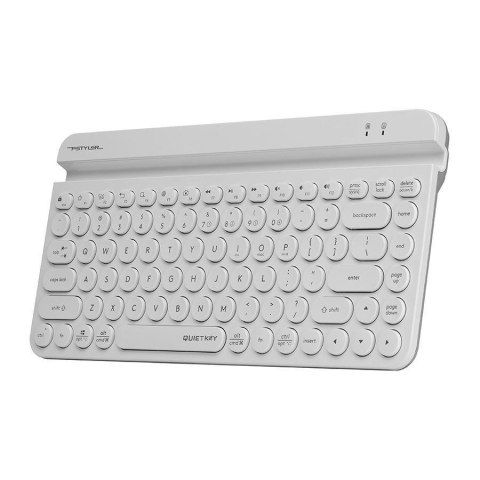 Klawiatura bezprzewodowa mini A4Tech FSTYLER FBK30 White 2.4GHz+BT (Silent) Klawiatura bezprzewodowa mini A4Tech FSTYLER FBK30 White 2.4GHz+BT (Silent)