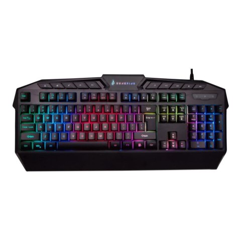 Klawiatura przewodowa SureFire KingPin gamingowa RGB QWERTY English Klawiatura przewodowa SureFire KingPin gamingowa RGB QWERTY English