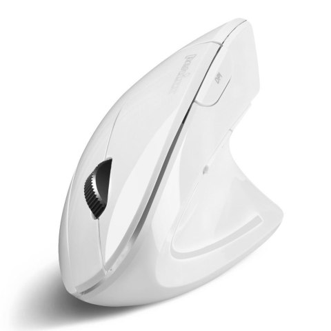 Mysz bezprzewodowa Perixx PERIMICE-813 W optyczna wertykalna pionowa prawa biała RF + BLUETOOTH Mysz bezprzewodowa Perixx PERIMICE-813 W optyczna wertykalna pionowa prawa biała RF + BLUETOOTH