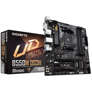 Płyta Gigabyte B550M DS3H (rev. 1.0) / (rev. 1.7) /AMD B550/DDR4/SATA3/M.2/USB3.0/PCIe4.0/AM4/mATX