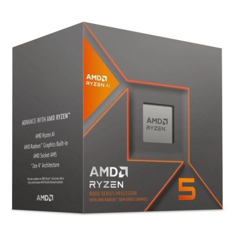 Procesor AMD Ryzen 5 8600G S-AM5 4.30/5.00GHz BOX Procesor AMD Ryzen 5 8600G S-AM5 4.30/5.00GHz BOX