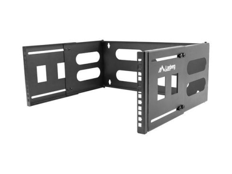 Uchwyt ścienny rack Lanberg 19" 4U 497x400/240 czarna Uchwyt ścienny rack Lanberg 19" 4U 497x400/240 czarna