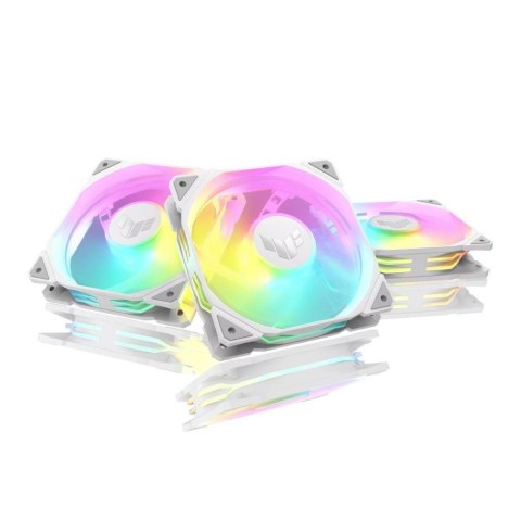 Wentylator Asus TUF GAMING TR120 FAN ARGB WHITE 3IN1 120mm PWM Wentylator Asus TUF GAMING TR120 FAN ARGB WHITE 3IN1 120mm PWM