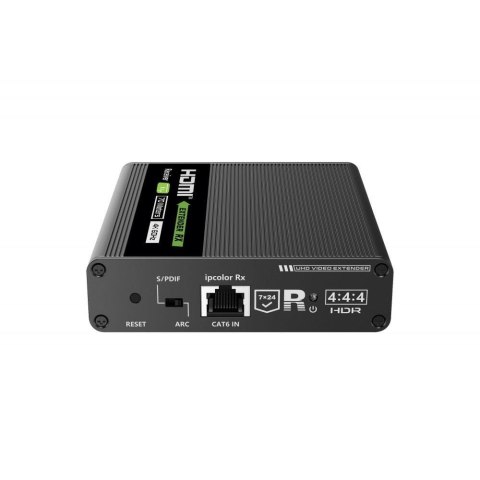 Extender / odbiornik HDMI 4K Techly po skrętce Cat.6/6a/7 do 70m Extender / odbiornik HDMI 4K Techly po skrętce Cat.6/6a/7 do 70m