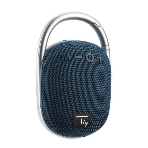 Głośnik Techly Bluetooth 5.3 5W TWS LED/MP3/USB/TF niebieski Głośnik Techly Bluetooth 5.3 5W TWS LED/MP3/USB/TF niebieski