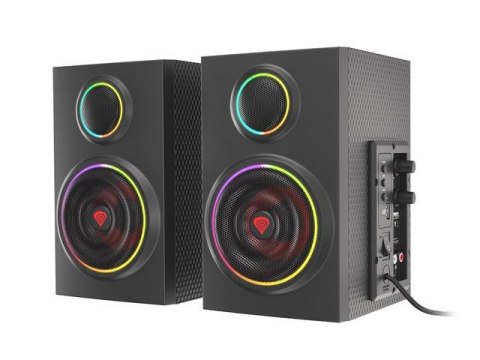 Głośniki Genesis Helium 300BT ARGB 2.0 Bluetooth 24W RMS Głośniki Genesis Helium 300BT ARGB 2.0 Bluetooth 24W RMS