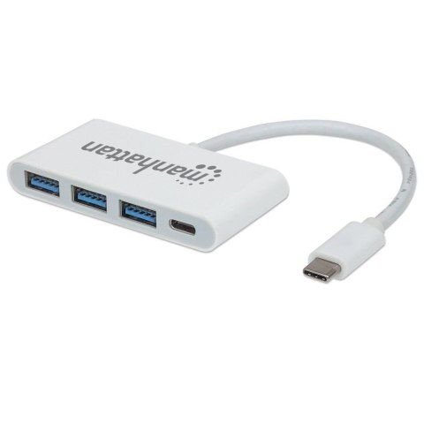 Hub USB Manhattan 3-portowy USB-C 3.1 Gen1 Hub USB Manhattan 3-portowy USB-C 3.1 Gen1