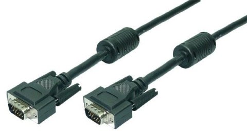 Kabel VGA LogiLink CV0017 VGA 2x Ferryt, 15m Kabel VGA LogiLink CV0017 VGA 2x Ferryt, 15m