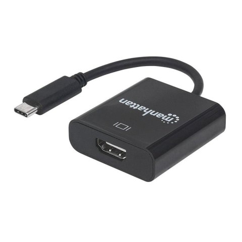 Kabel adapter Manhattan AV USB-C 3.1 na HDMI M/F 1080p 4K Kabel adapter Manhattan AV USB-C 3.1 na HDMI M/F 1080p 4K