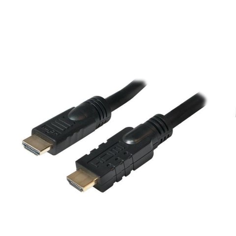 Kabel aktywny HDMI LogiLink CHA0015 High Speed czarny 15m Kabel aktywny HDMI LogiLink CHA0015 High Speed czarny 15m