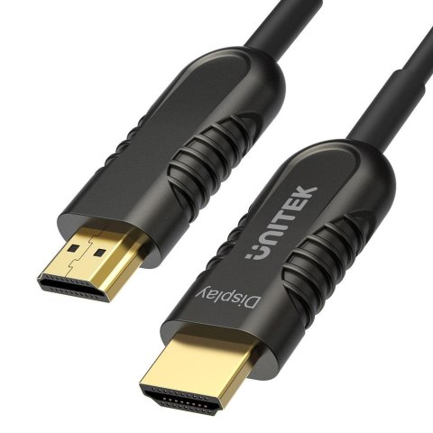 Kabel optyczny HDMI Unitek Y-C1075BK HDMI 2.0, AOC, 4K 60Hz, 7m Kabel optyczny HDMI Unitek Y-C1075BK HDMI 2.0, AOC, 4K 60Hz, 7m