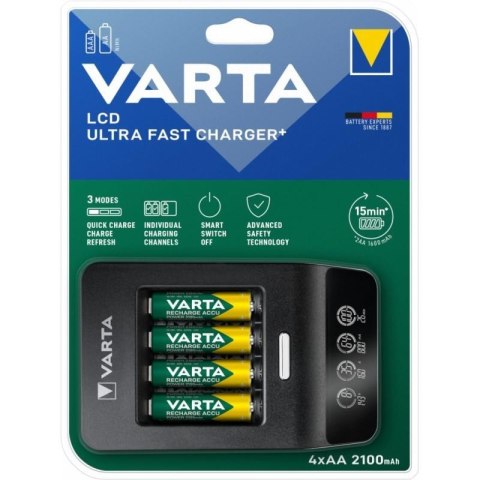 Ładowarka akumulatorków VARTA LCD ULTRA FAST CHARGER Ładowarka akumulatorków VARTA LCD ULTRA FAST CHARGER