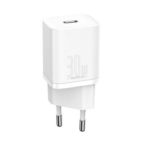 Ładowarka sieciowa Baseus Super Si Quick Charger 1C 30W CCSUP-J02 z gniazdem USB-C Ładowarka sieciowa Baseus Super Si Quick Charger 1C 30W CCSUP-J02 z gniazdem USB-C
