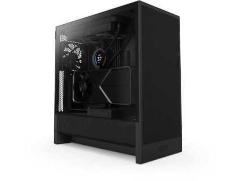 Obudowa NZXT H5 Flow (2024) Midi Tower z oknem Czarna Obudowa NZXT H5 Flow (2024) Midi Tower z oknem Czarna