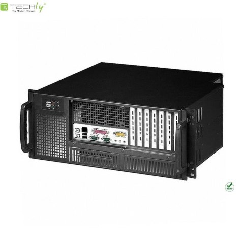 Obudowa serwerowa Techly PC ATX Rack 19" 4U, czarna Obudowa serwerowa Techly PC ATX Rack 19" 4U, czarna