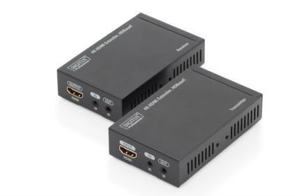 Przedłużacz/Extender DIGITUS DS-55500 HDMI HDBaseT do 70m po Cat.5, IR, UHD Przedłużacz/Extender DIGITUS DS-55500 HDMI HDBaseT do 70m po Cat.5, IR, UHD