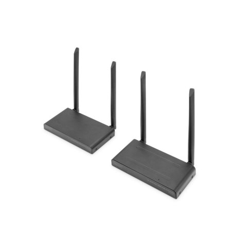 Przedłużacz/Extender DIGITUS KVM HDMI+USB bezprzewodowy 150m UHD 4K60Hz (zestaw) Przedłużacz/Extender DIGITUS KVM HDMI+USB bezprzewodowy 150m UHD 4K60Hz (zestaw)