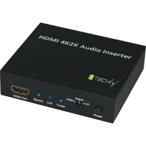 Przełącznik Techly HDMI 2K4K AUDIO INSERTER HDMI/TOSLINK/AUDIO STEREO L/R Przełącznik Techly HDMI 2K4K AUDIO INSERTER HDMI/TOSLINK/AUDIO STEREO L/R